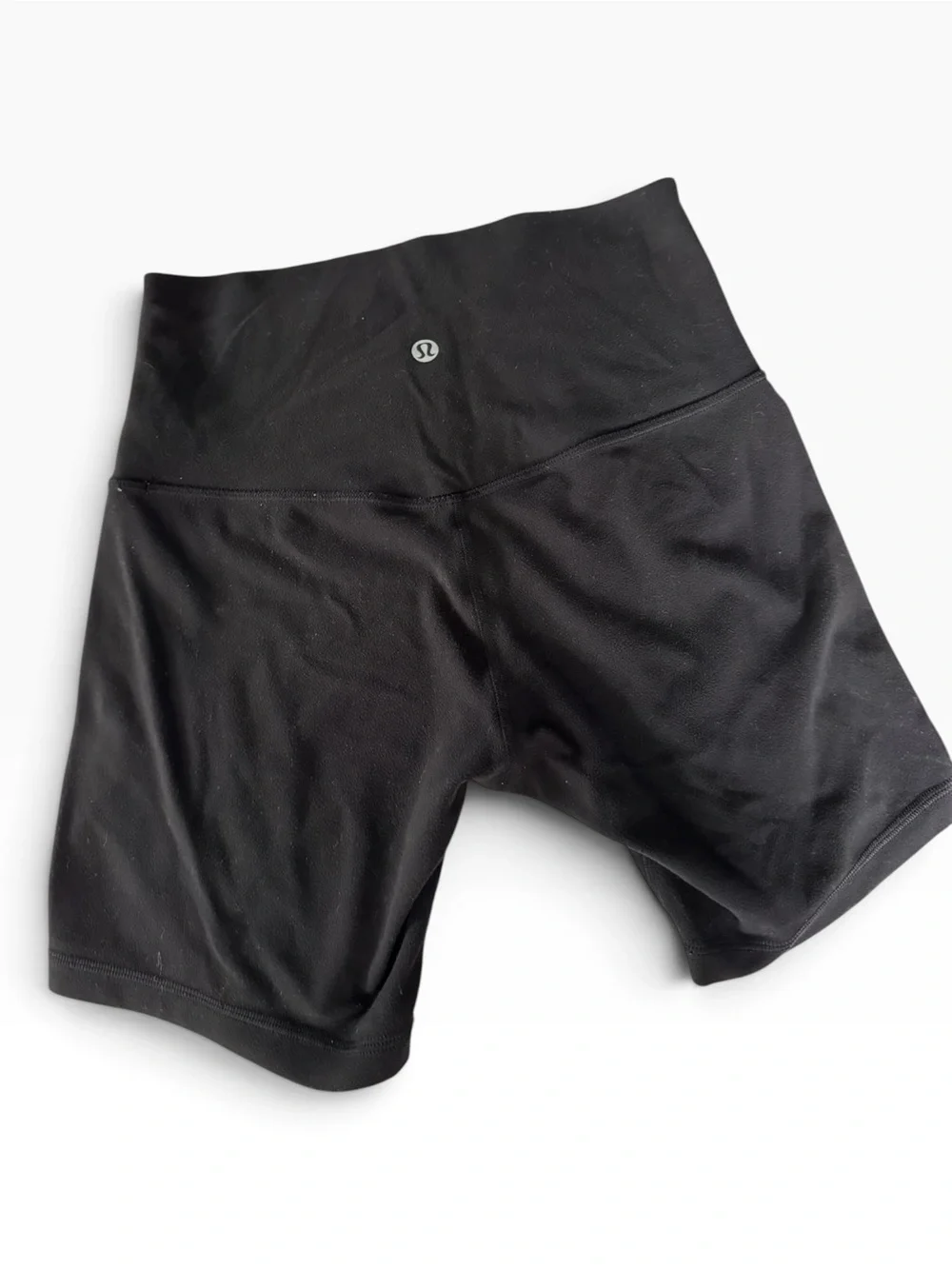 Lululemon Align Black Bike Shorts.